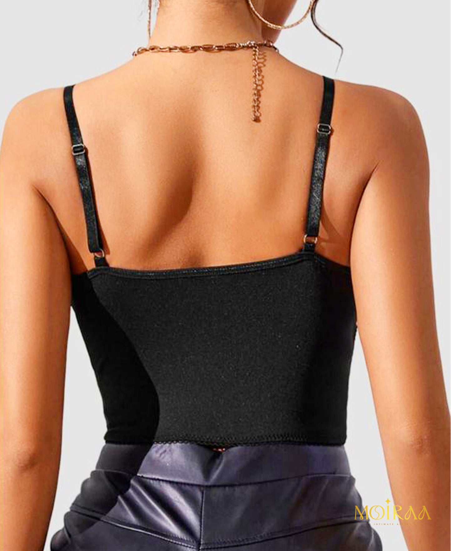 Scarlet Enchantress Embroidered Bustier