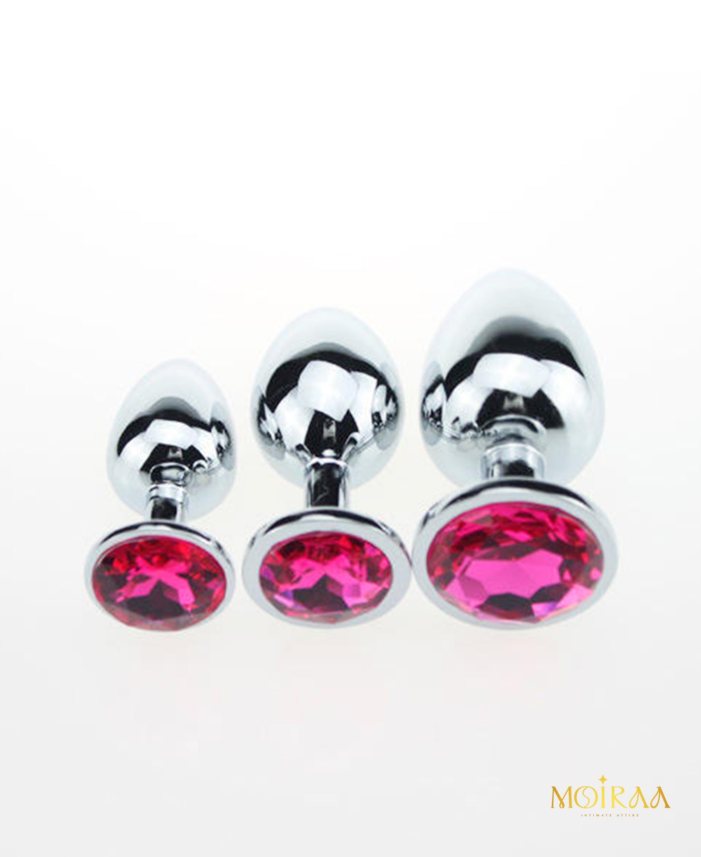 Stainless Steel Crystal Prostate - Butt Plug