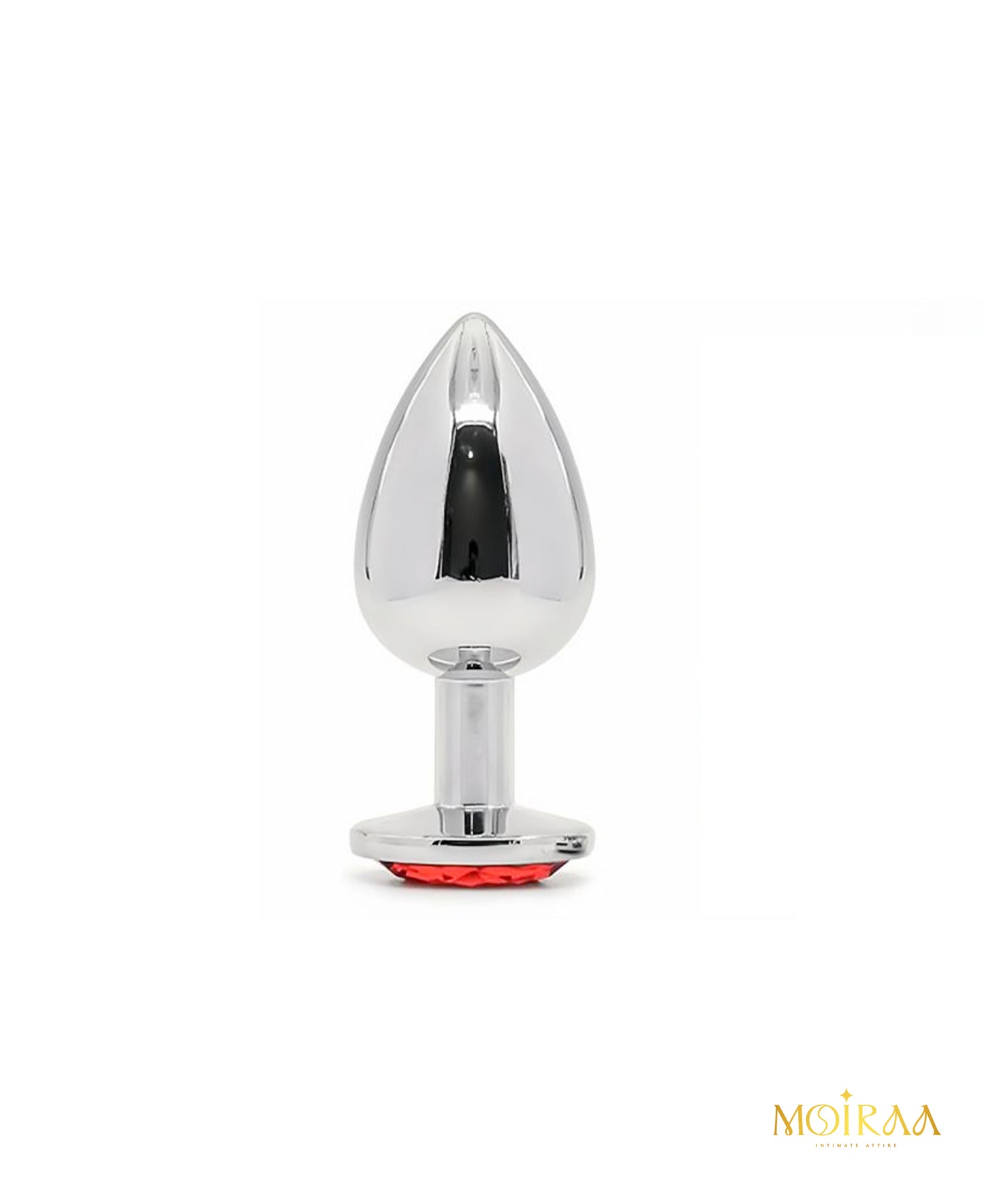 Stainless Steel Crystal Prostate - Butt Plug