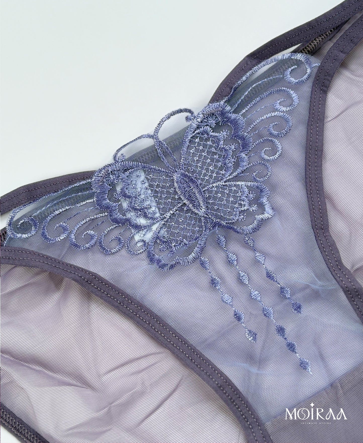 Butterfly Lace Decorated Cocktail Women’s Briefs