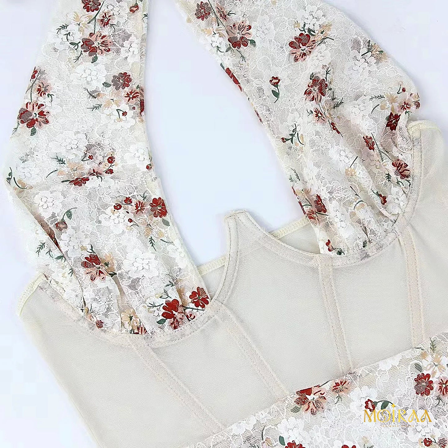 Lace Floral Print Bodysuit – Elegant, Sexy & Unforgettable