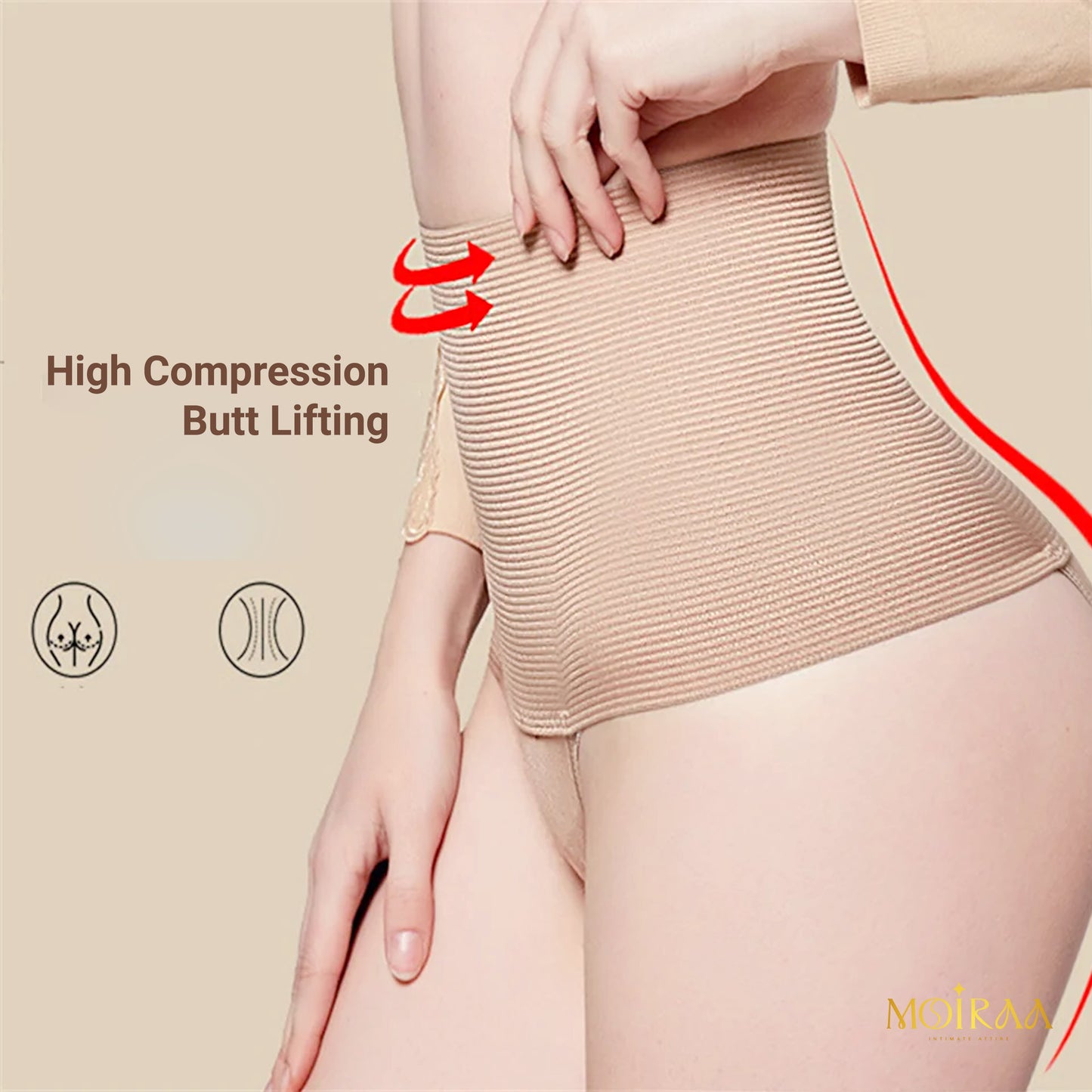Moiraa High-Waist Tummy Control Shaper