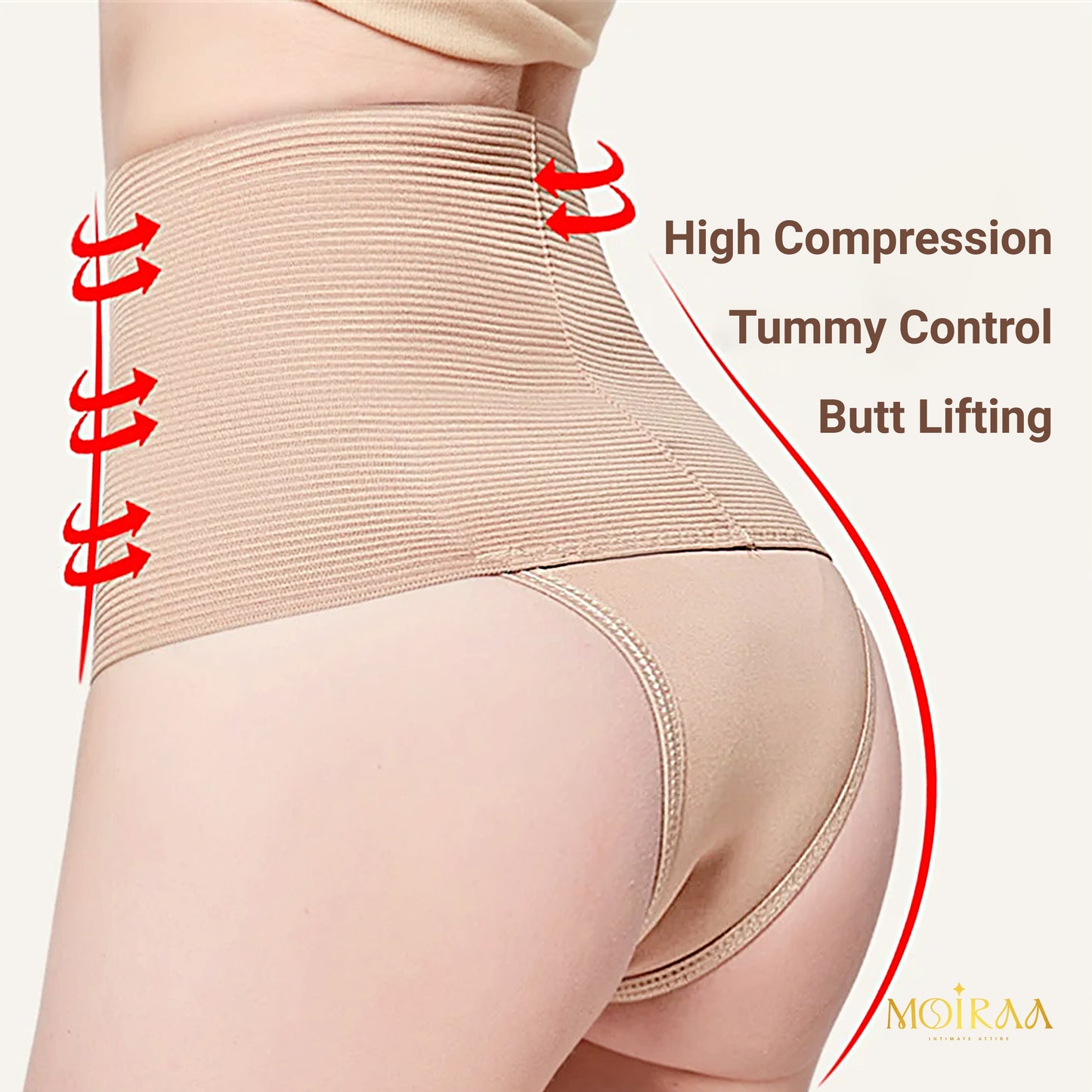 Moiraa High-Waist Tummy Control Shaper