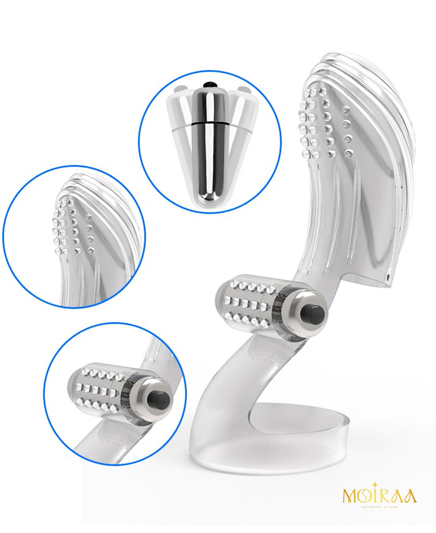 Finger Sleeve Vibrator Massager