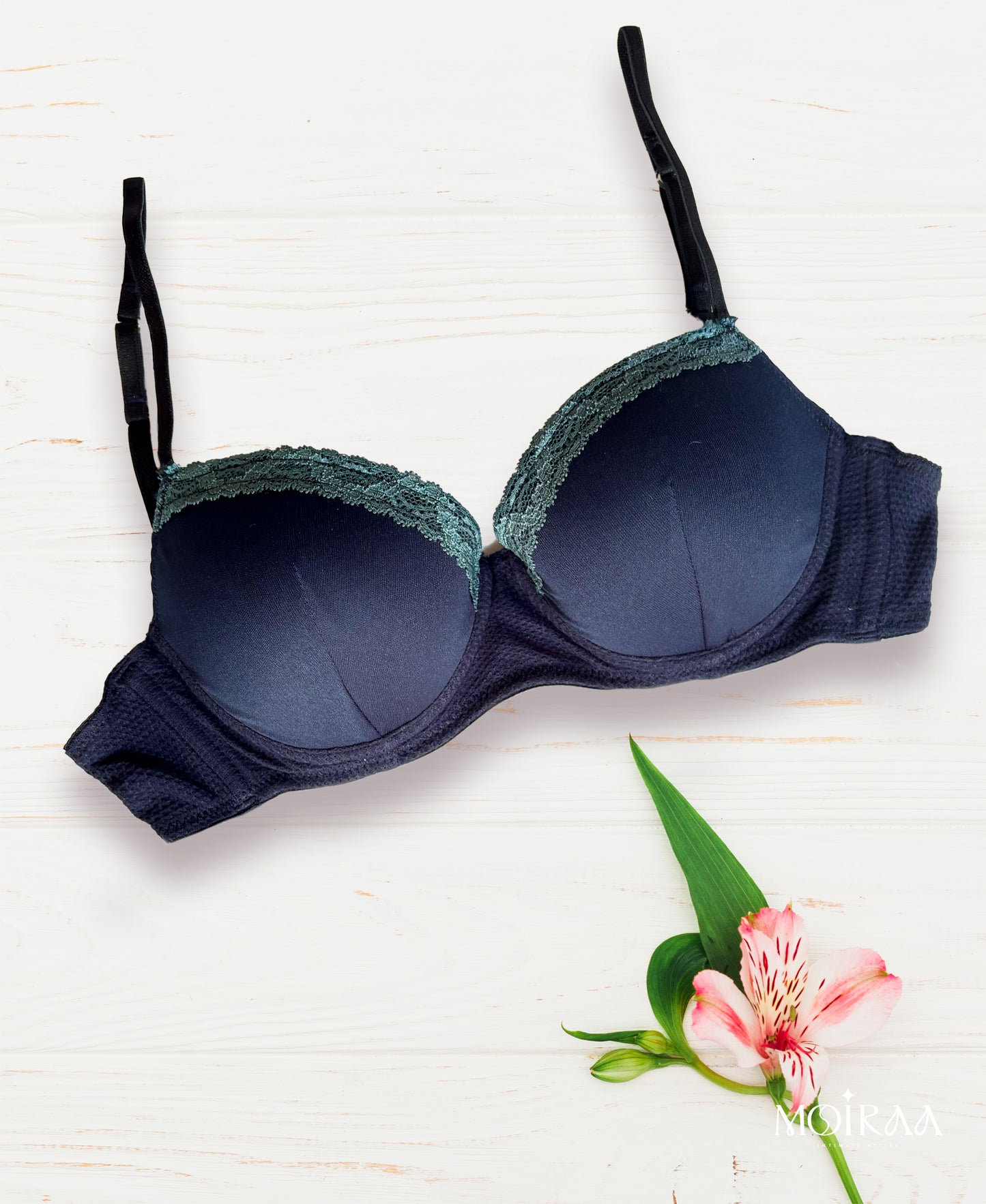 Midnight Bloom Bra
