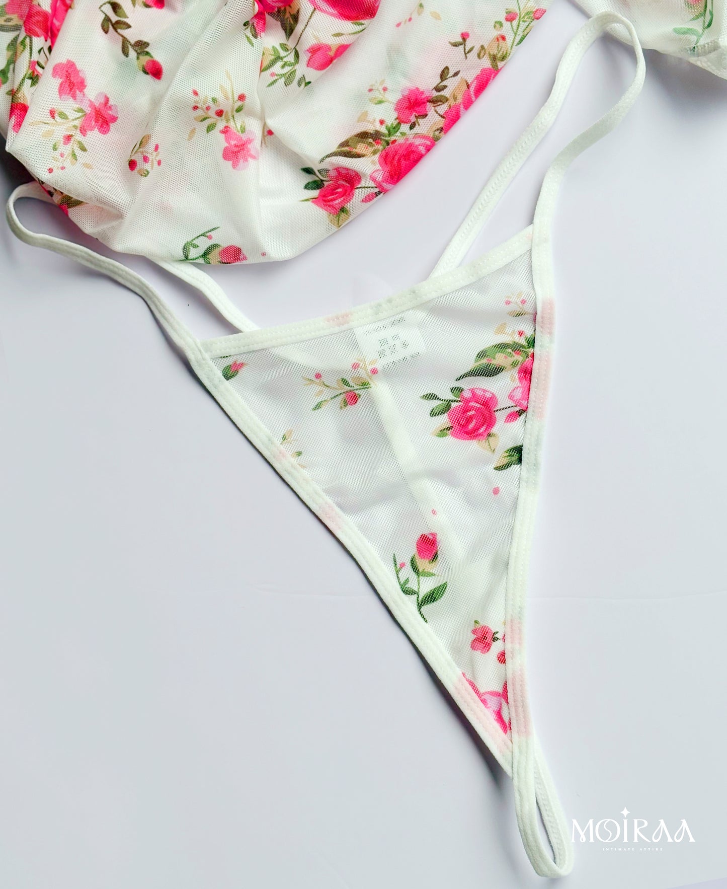 Soft But Spicy – Whisper Floral Babydoll Lingerie