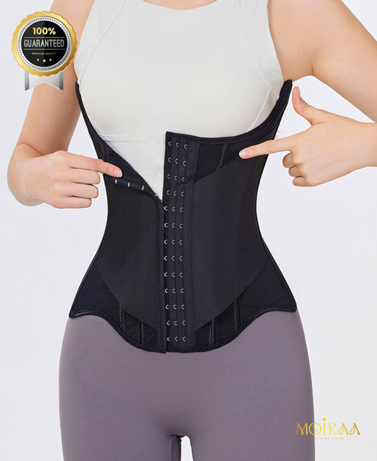 Double Belt Wrap Girdle – Premium Waist Trainer Shapewear for Women