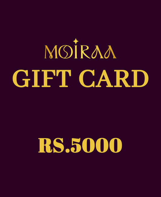 Rs.5,000 LKR Moiraa Gift Card
