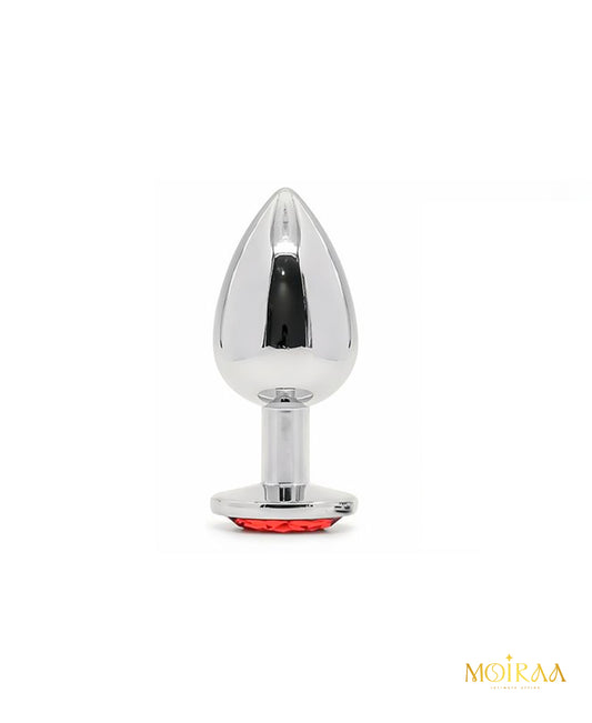 Stainless Steel Crystal Prostate - Butt Plug