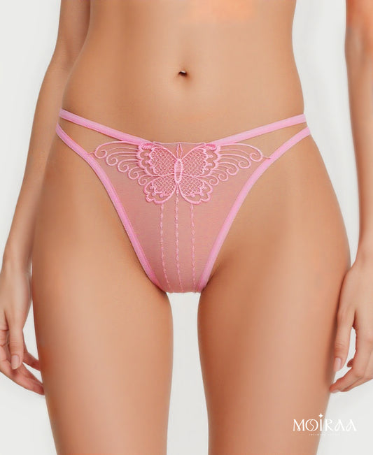 Butterfly Lace Decorated Cocktail Women’s Briefs