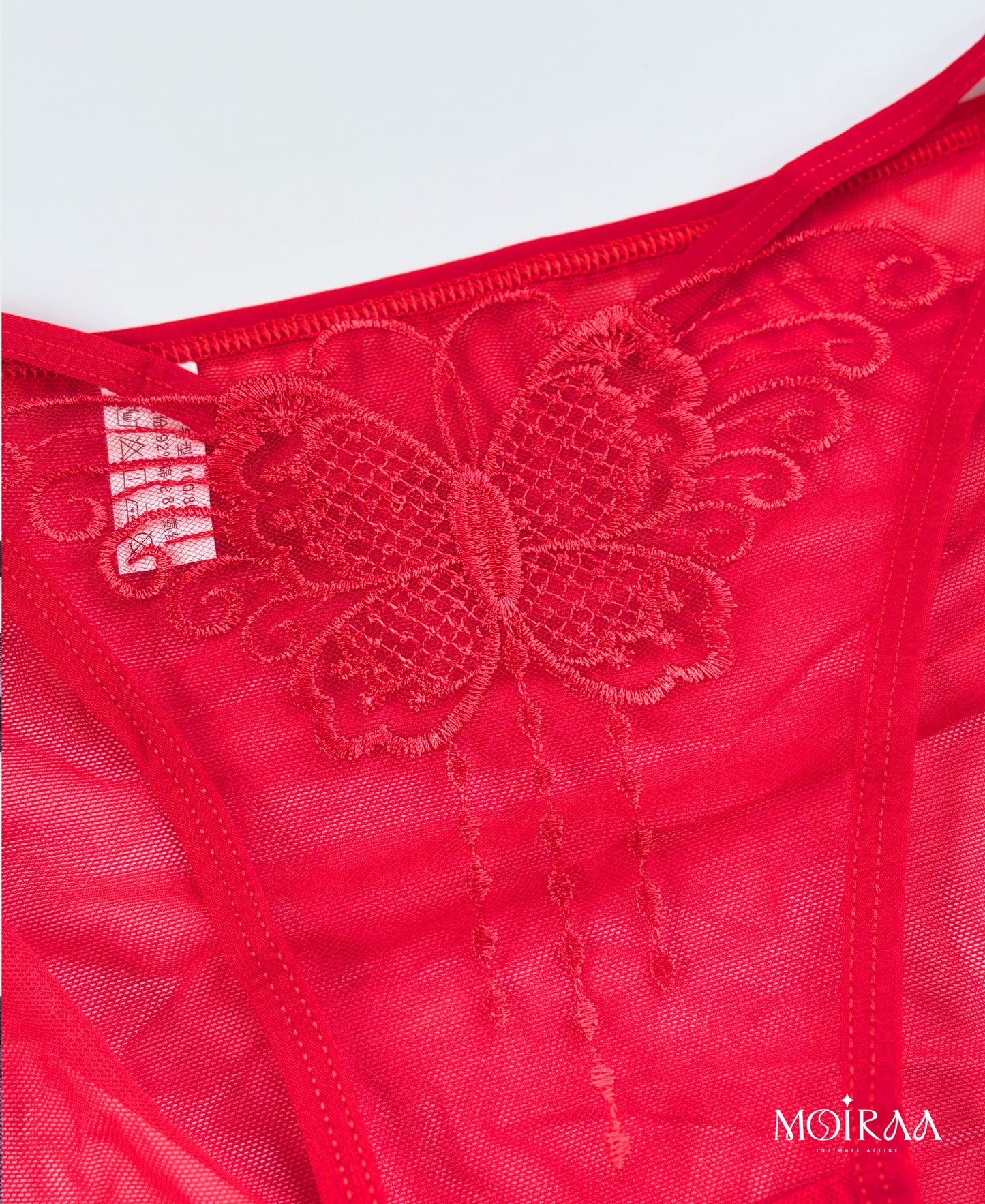 Butterfly Lace Decorated Cocktail Women’s Briefs