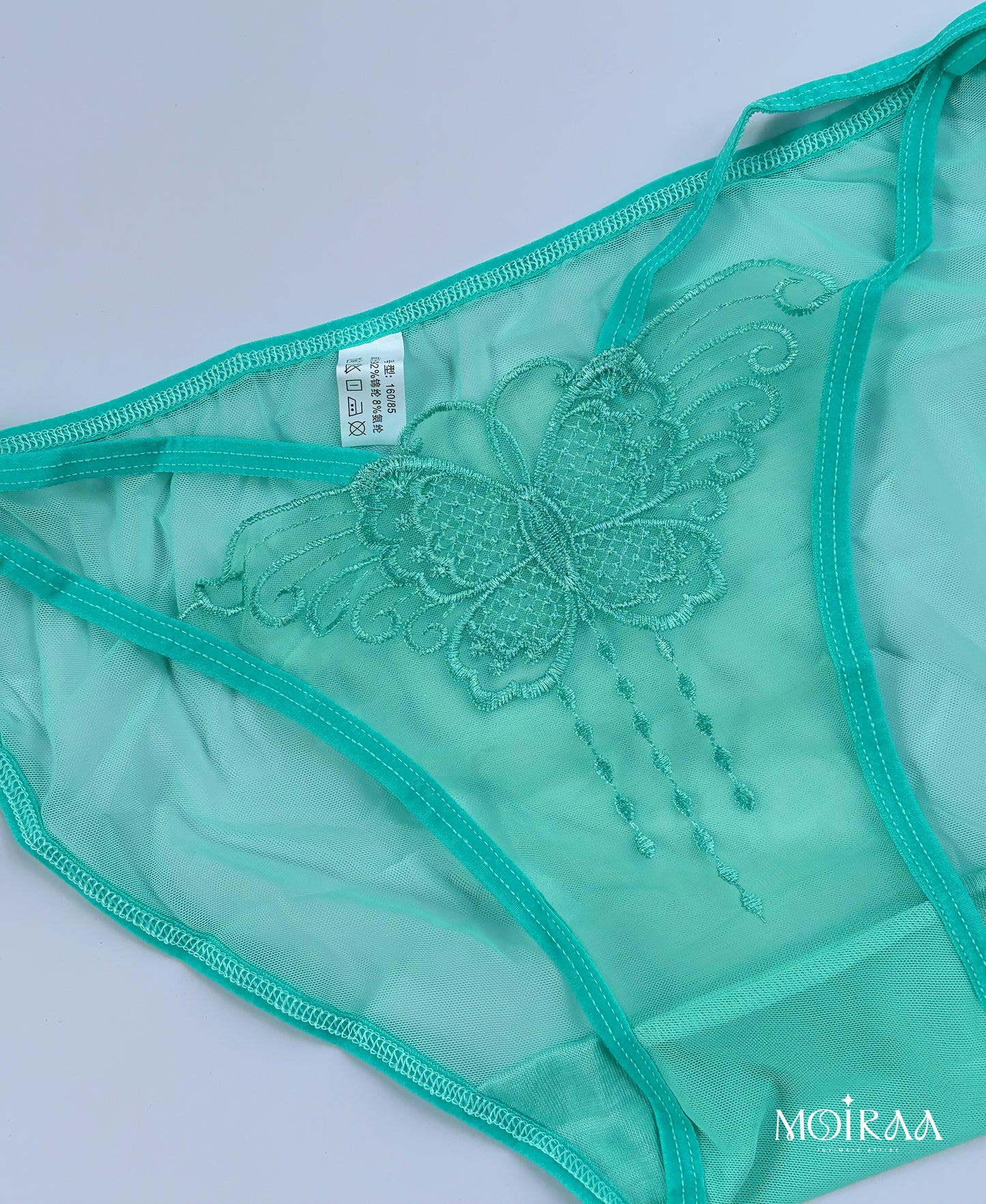 Butterfly Lace Decorated Cocktail Women’s Briefs