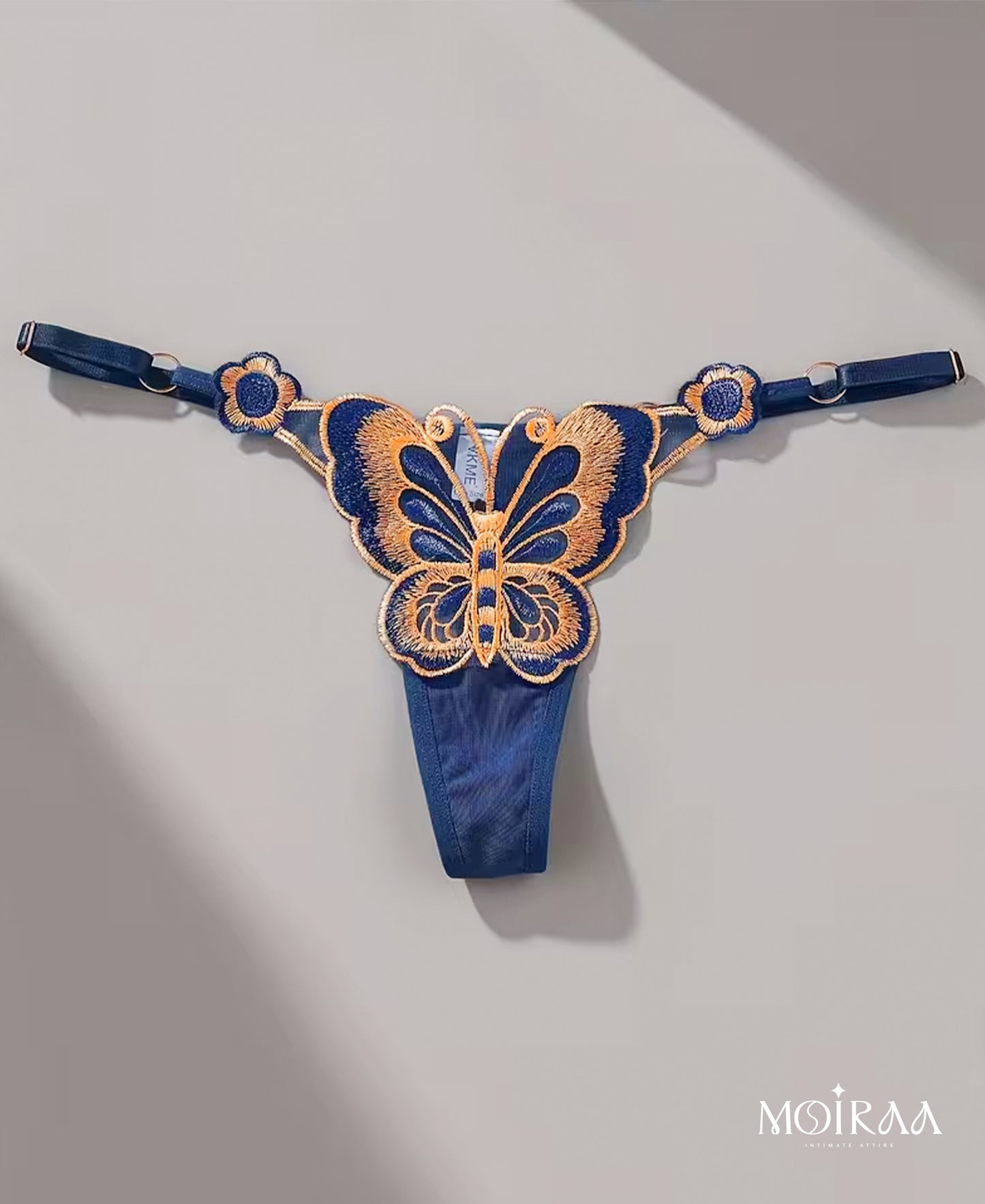 Christina’s Butterfly Embroidery Thong