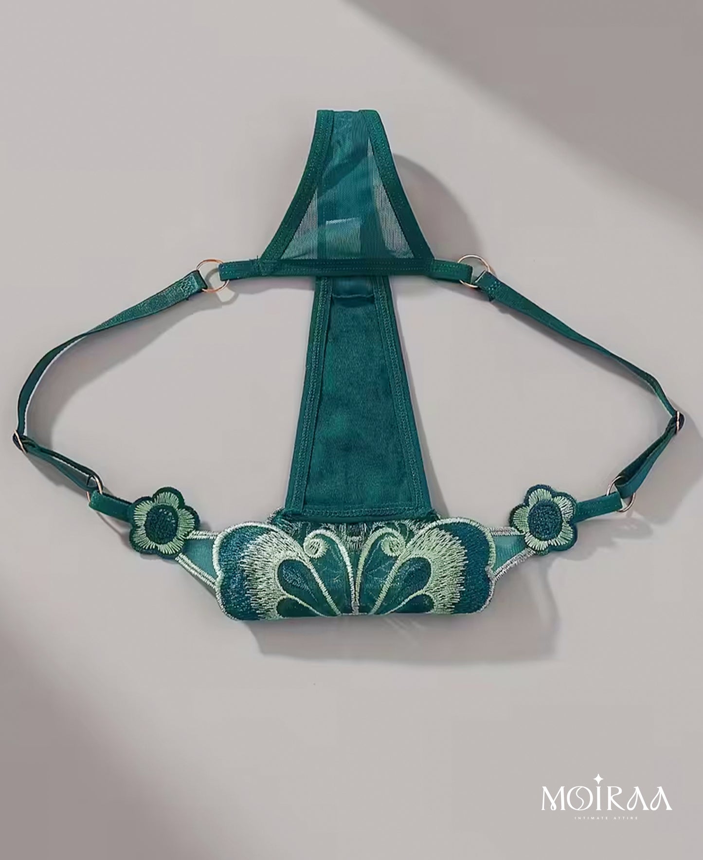 Christina’s Butterfly Embroidery Thong