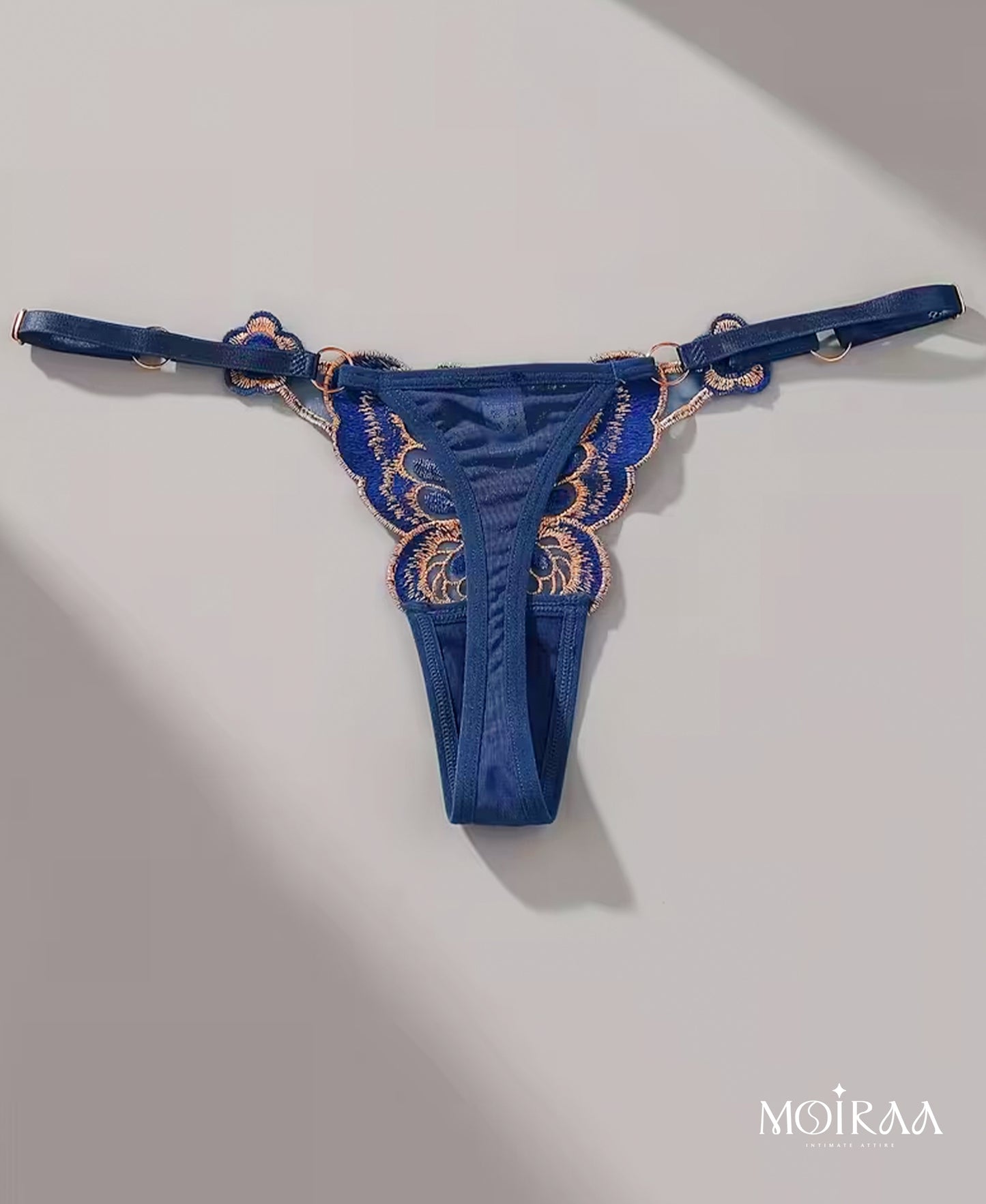 Christina’s Butterfly Embroidery Thong