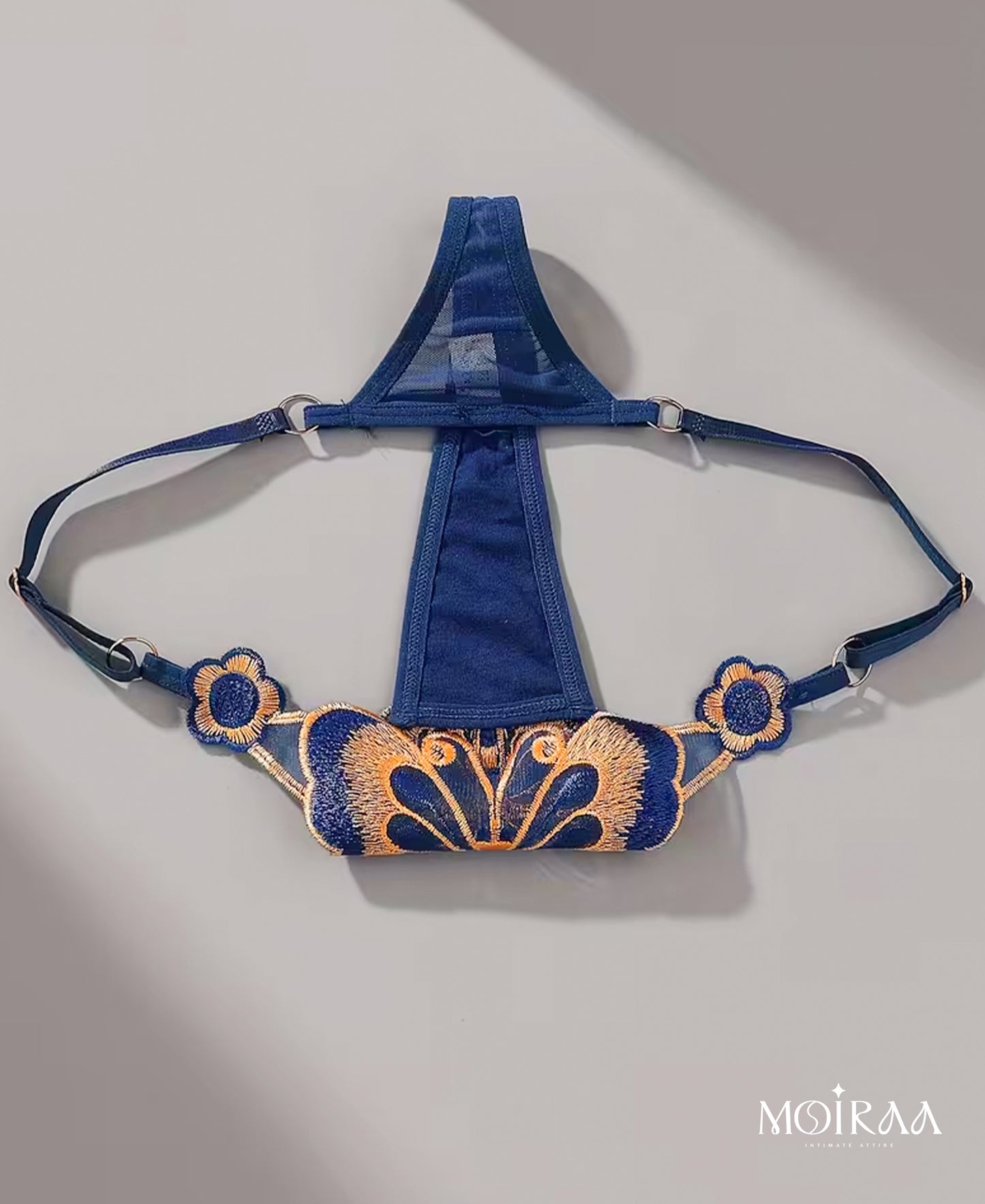 Christina’s Butterfly Embroidery Thong