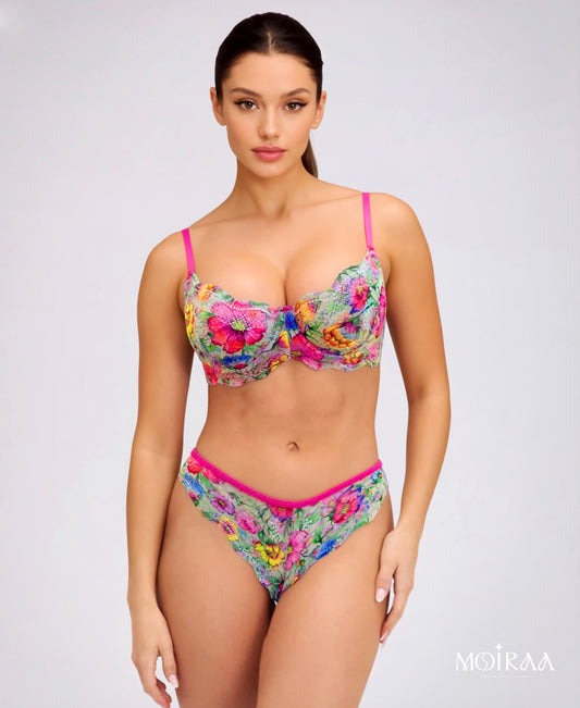 Danty Rose Bra Set