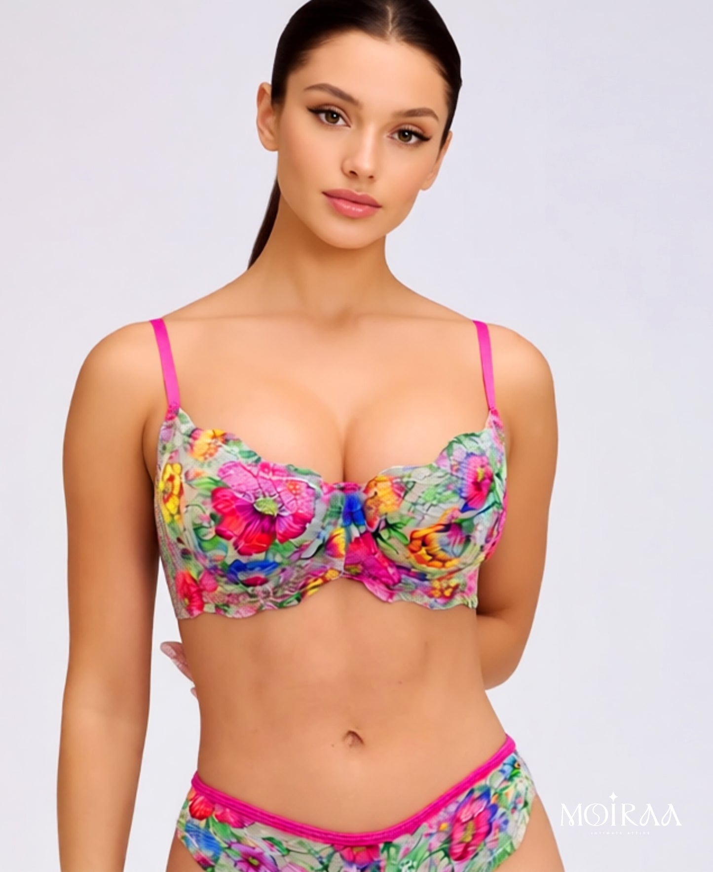 Danty Rose Bra Set