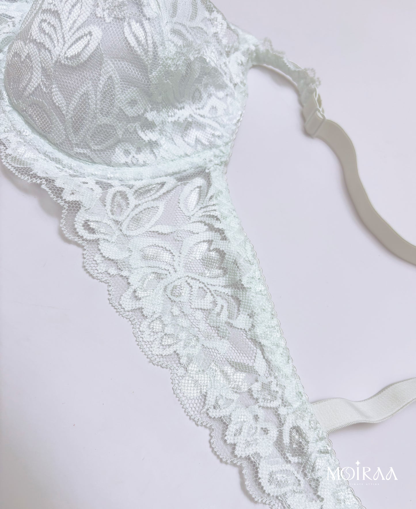 Elina’s Secret Lace Bra - White