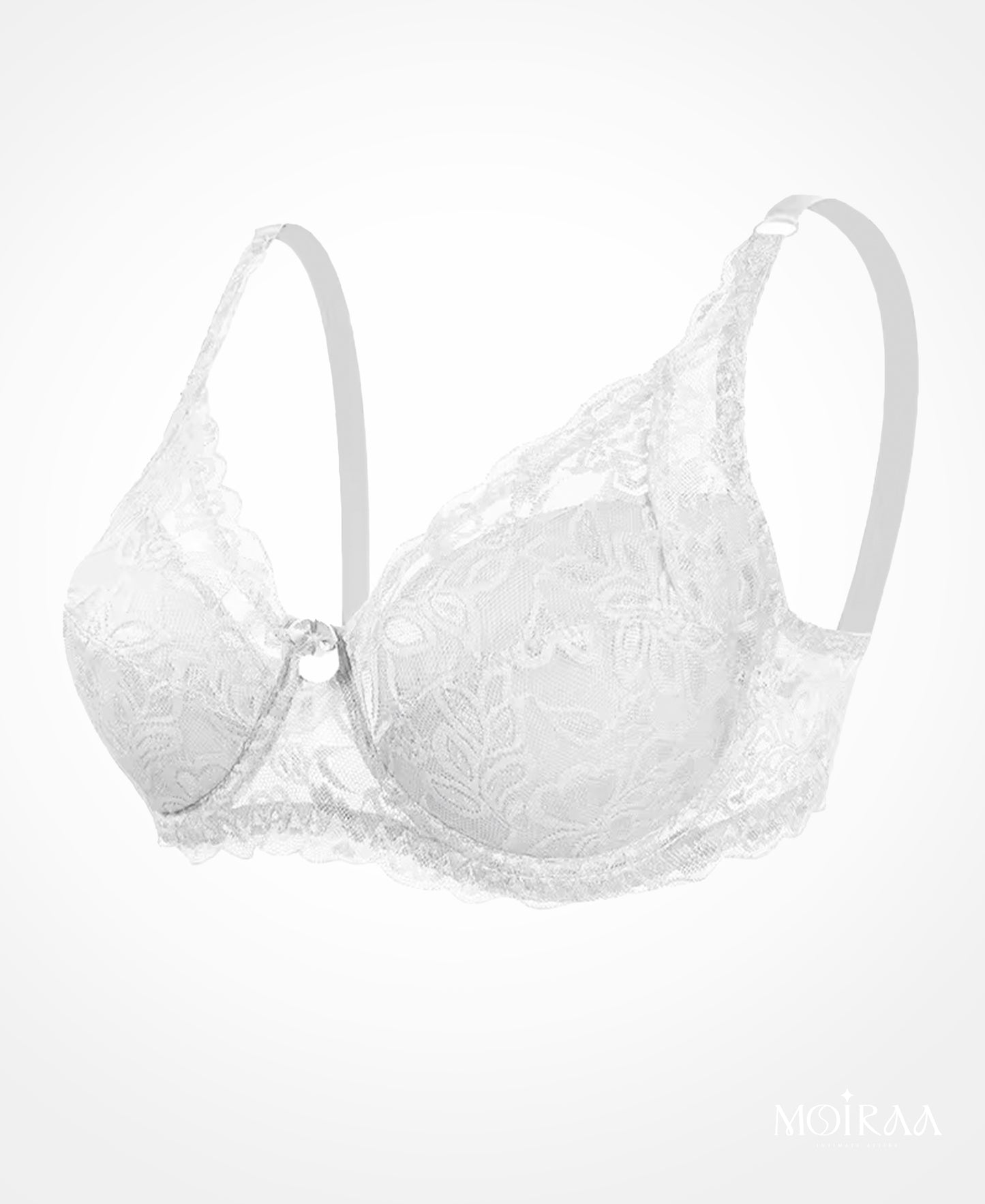 Elina’s Secret Lace Bra - White
