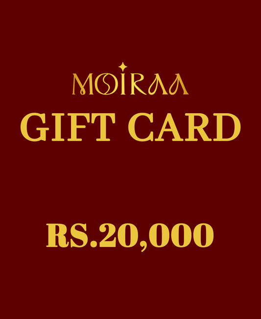 Rs.20,000 (LKR) Moiraa Gift Card