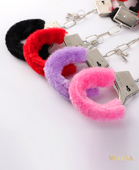 Moiraa Velvet Cuffs – Flirty Plush Handcuffs