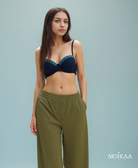 Midnight Bloom Bra