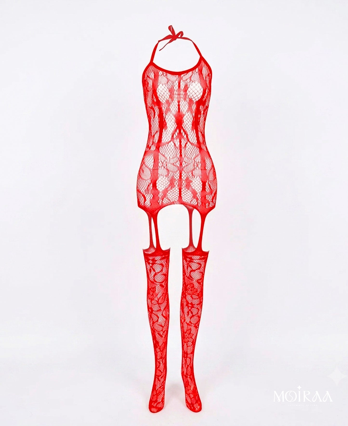 Crimson Midnight Radiance Bodystocking