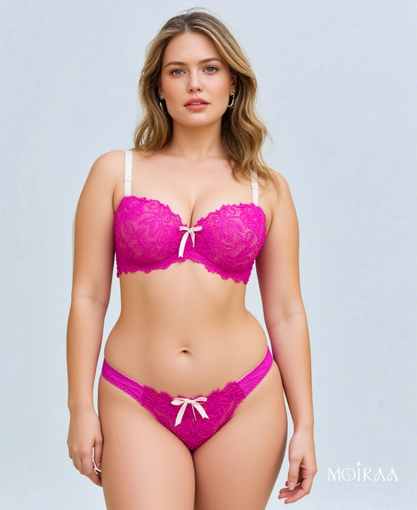 Moiraa Vibrant Muse Lace Set