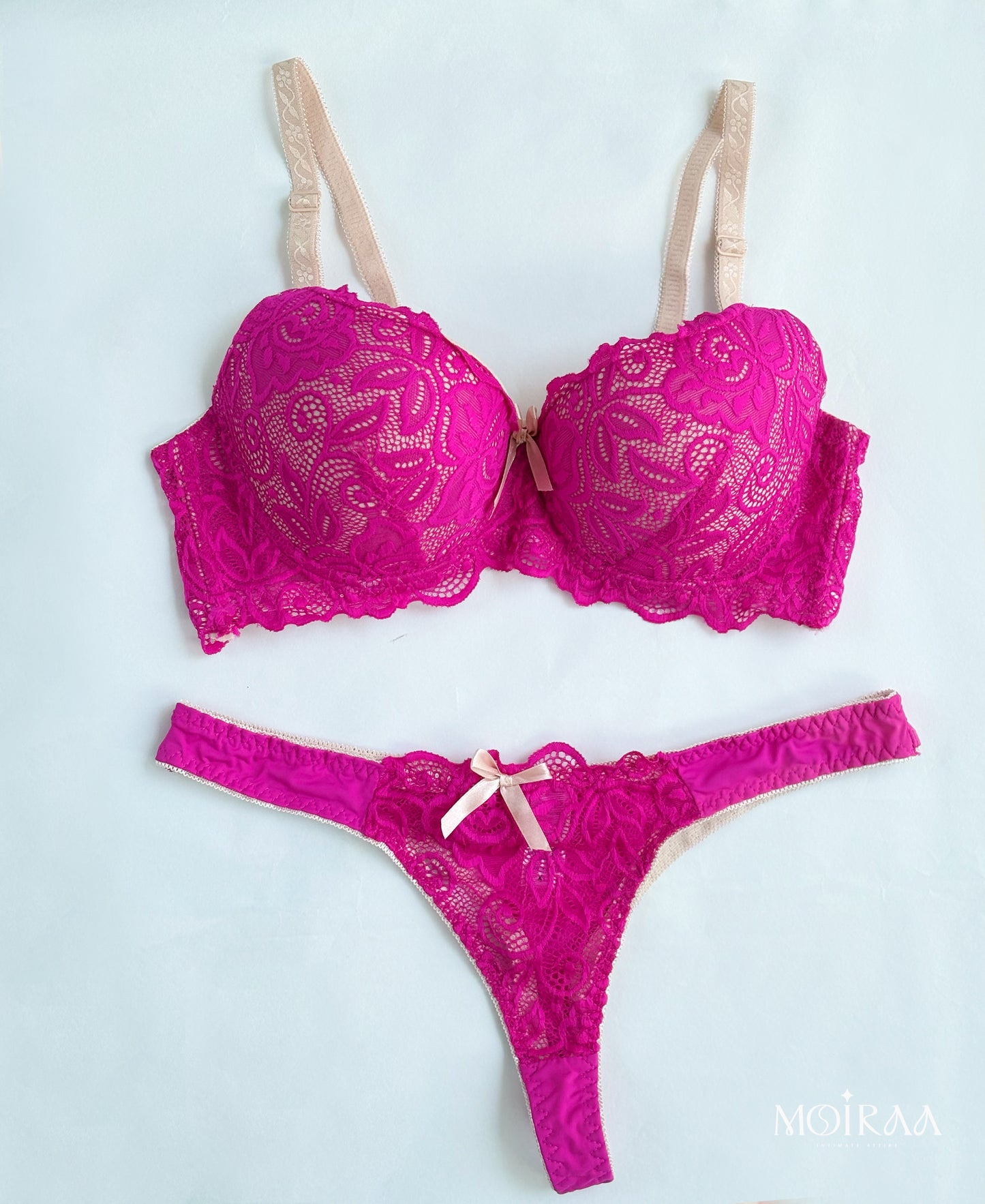 Moiraa Vibrant Muse Lace Set