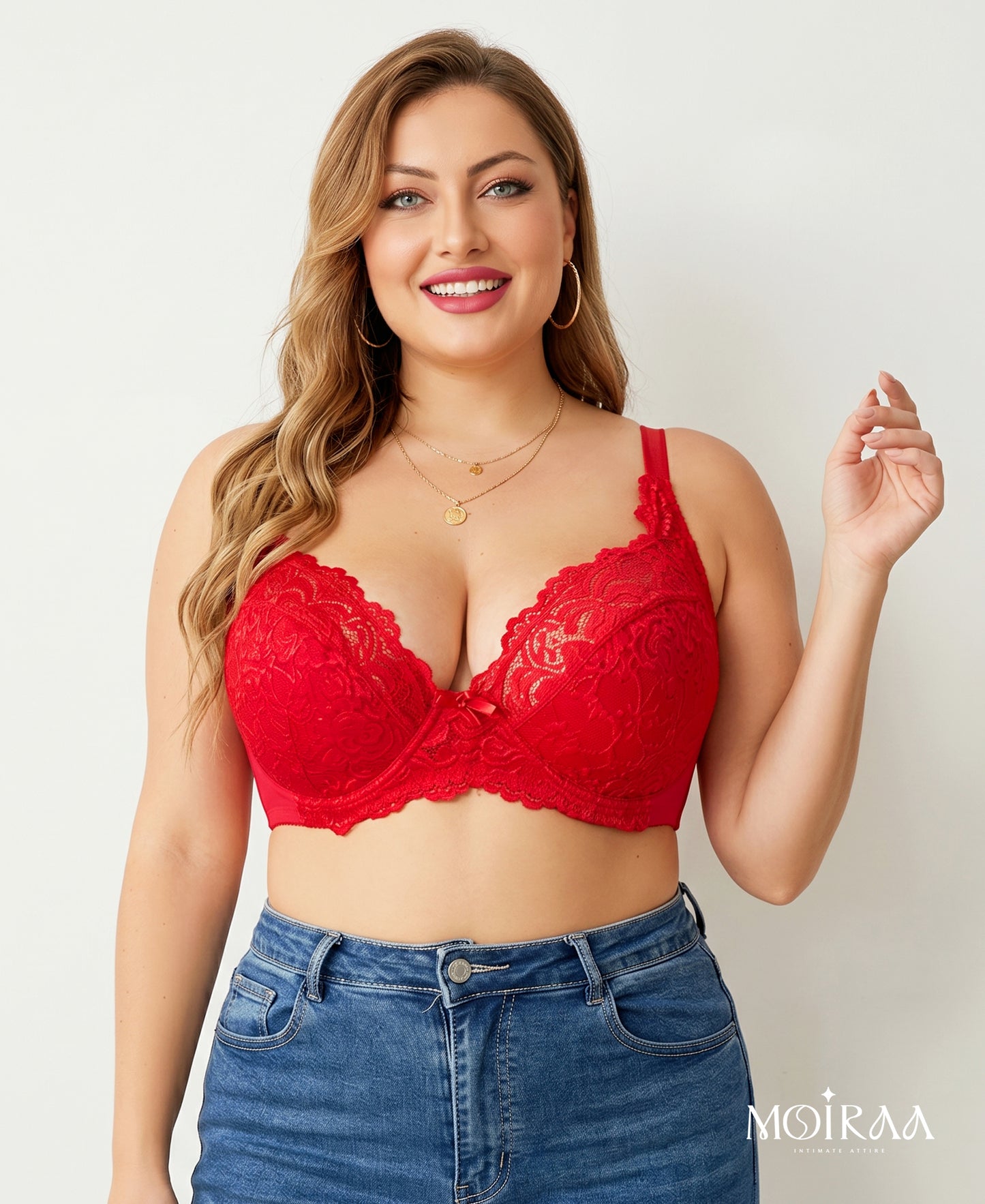 Bianca’s Lace Desire Curvy Bra