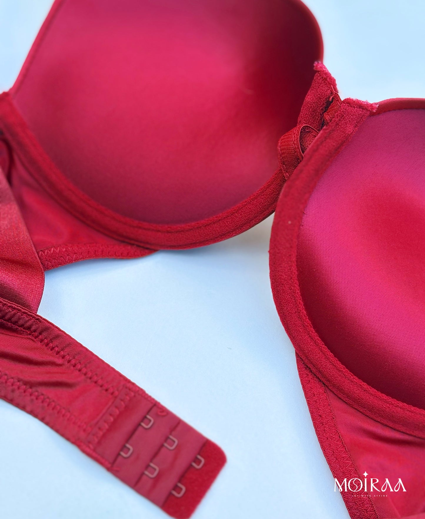 Red Rhinestone Bra & Panty Set