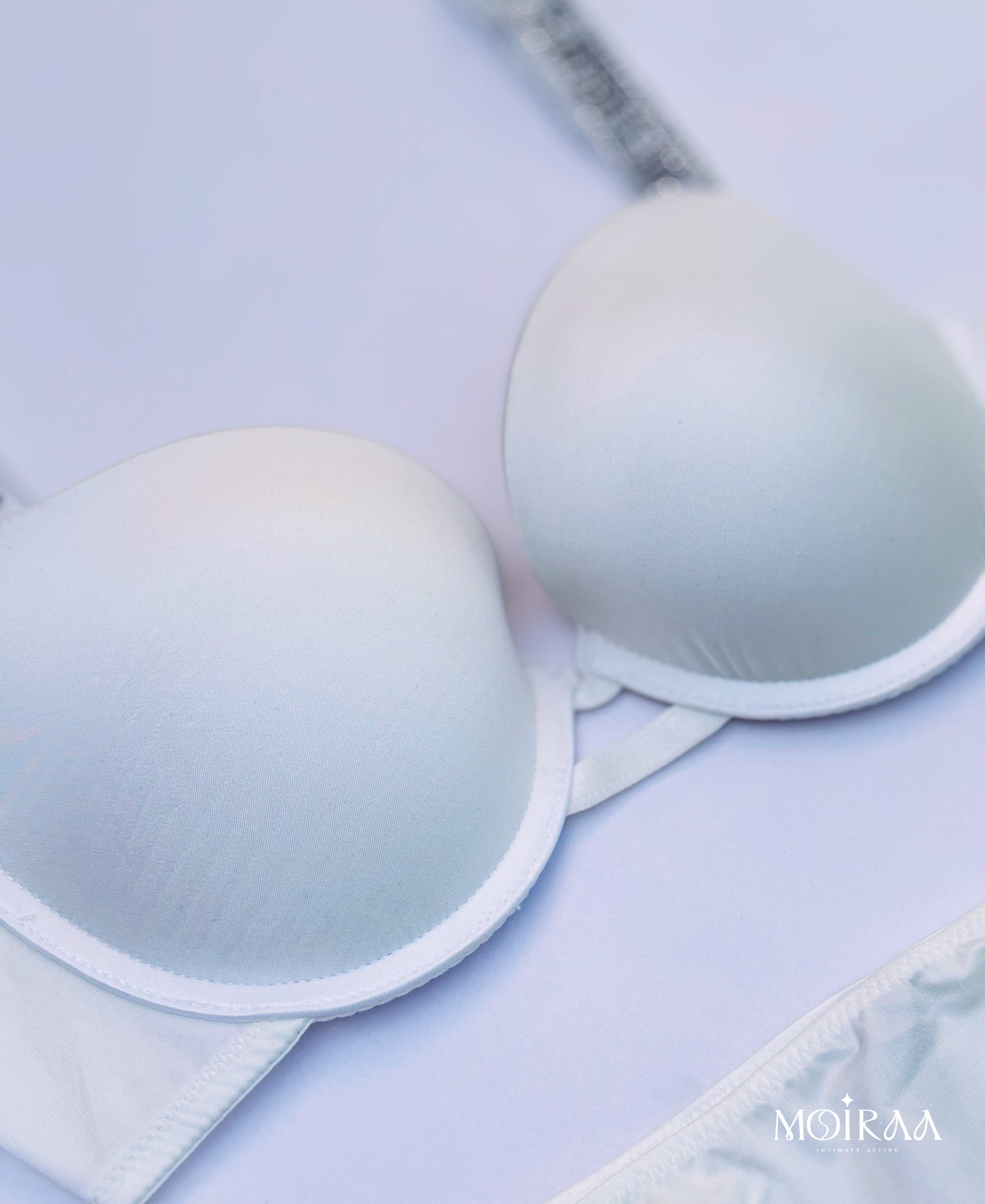 Moiraa Rhinestone Secret Bra and Panty Set