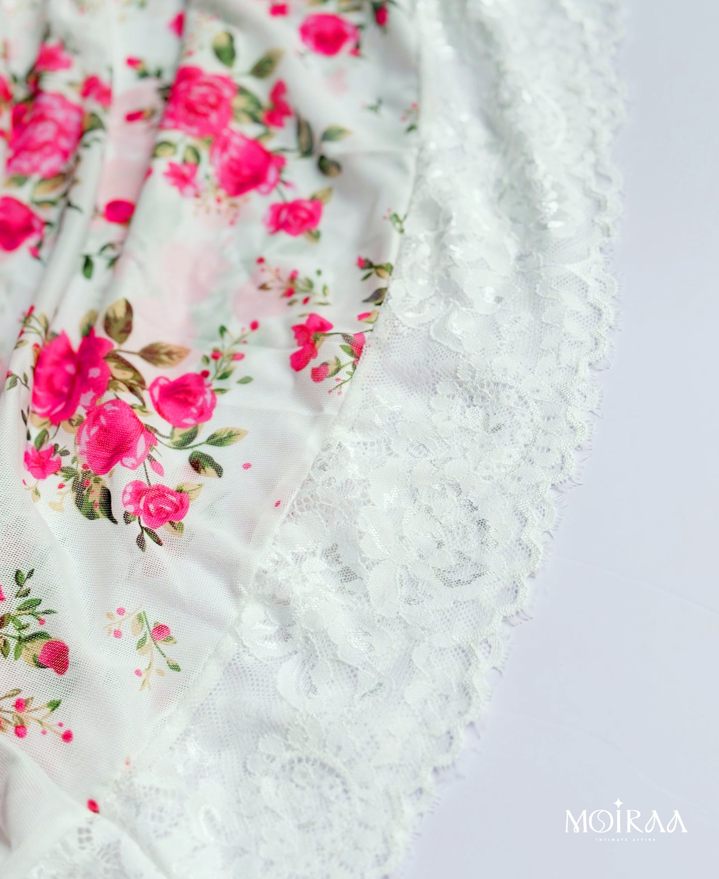 Soft But Spicy – Whisper Floral Babydoll Lingerie