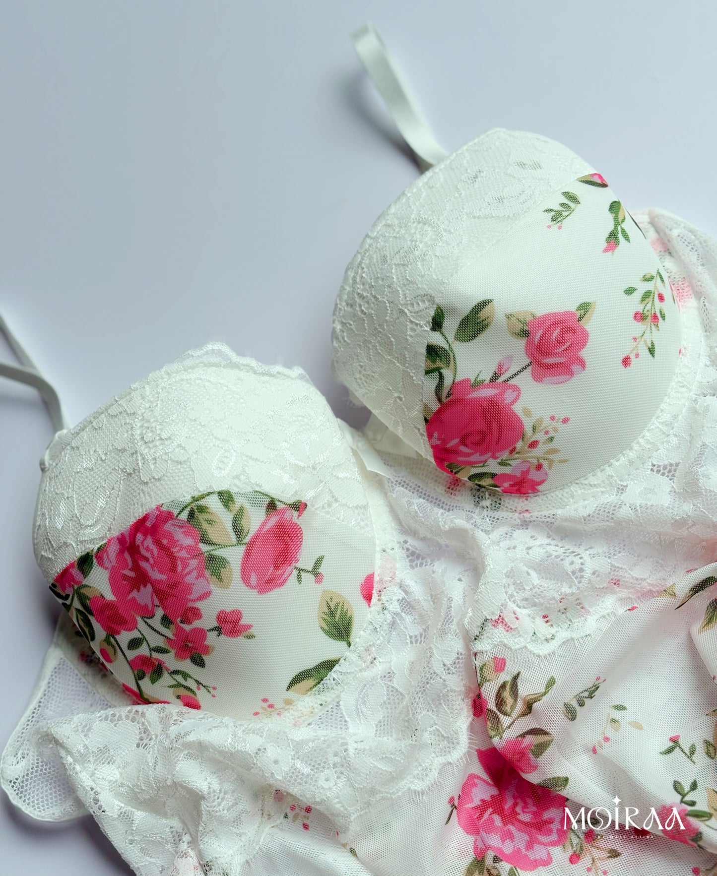 Soft But Spicy – Whisper Floral Babydoll Lingerie